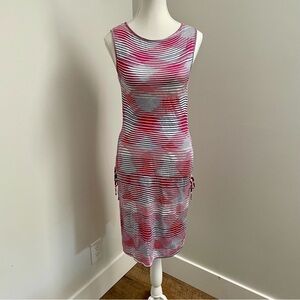 Missoni Lightweight Knit Stretch Swim Coverup Pink and Blue Size Small